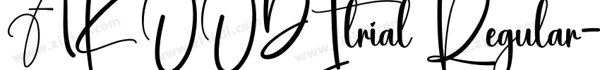 AKOODItrial Regular字体转换